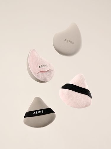 Aeris The Signature 4-in-1 Brush & Silk Touch Dual-Sided Makeup Puff