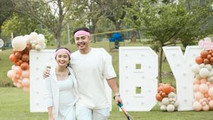 8 Foto Gender Reveal Gritte Agatha Berujung Petaka, Sahabat Dilarikan ke UGD