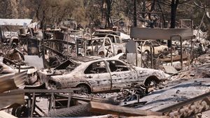 Mobil-mobil Ini Jadi Korban Dahsyatnya Kebakaran Hutan California