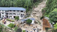 Longsor Akibat Hujan Deras Terjang Hunan China, 22 Orang Tewas