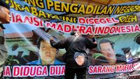 Massa Demo PN Surabaya Kecewa Atas Putusan Hakim Vonis Bebas Ronald Tannur