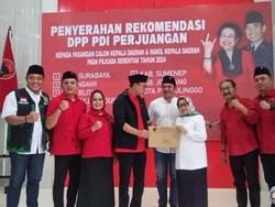 Petahana Mundjidah-Sumrambah Kantongi Rekom PDIP Maju di Pilbup Jombang