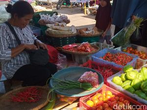 Harga Cabai Rawit Merah di Pasar Klepu Klaten Tembus Rp 100 Ribu!