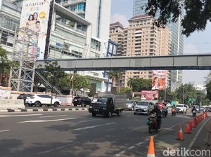 Pemprov DKI Bangun JPO Baru Depan Citywalk Sudirman, Begini Progresnya