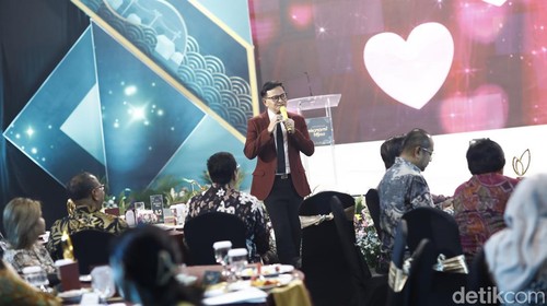 Hedi Yunus saat menjadi guest star Anugerah Ekonomi Hijau detikcom