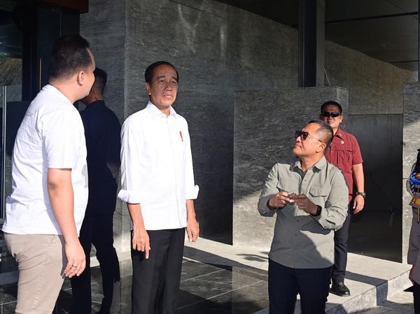 Jokowi Tinjau Hotel Nusantara di IKN, Begini Penampakannya