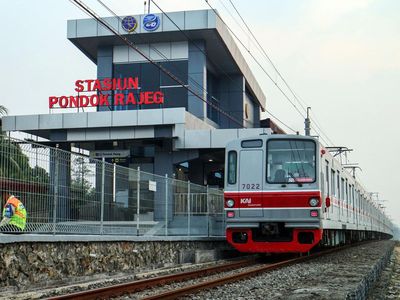 Potret Stasiun Pondok Rajeg yang Segera Beroperasi Lagi