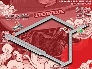 Ada Selawatan di Ditpolairud Bantul, Polisi Rekayasa Lalin Parangtritis