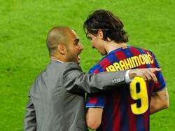 Pertemuan Canggung Guardiola dan Ibrahimovic