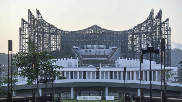 Potret Istana Garuda di IKN