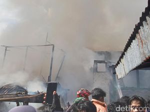 3 Rumah di Jakabaring Palembang Hangus Terbakar