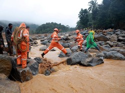 200 Orang Tewas karena Longsor di India, Ratusan Lainnya Hilang