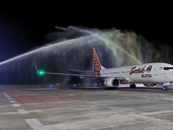 Terbang dari Kuala Lumpur, Batik Air Malaysia Mendarat Perdana di Lombok