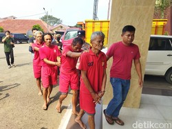 Polisi Tangkap 6 Orang Sindikat Pencuri Kerbau di Pandeglang