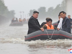 Tangan Besi Kim Jong Un Tembak Mati 30 Pejabat karena Gagal Tangani Banjir