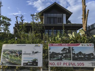 Potret Rumah Tapak Menteri di IKN
