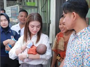 Dampingi Gibran Blusukan di Tangerang, Selvi Ananda Pakai Jam Tangan Mewah