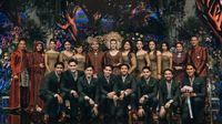 7 Inspirasi Gaya Bridesmaid dari Pernikahan Aaliyah-Thariq, Menawan Berkebaya
