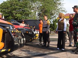 Bupati, Kapolres hingga Dandim Gelar Apel Pencegahan Karhutla di Inhu