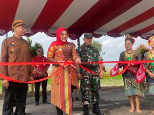 Pembangunan Saluran Irigasi Sukses Airi 54 Hektar Sawah di Demakijo Klaten