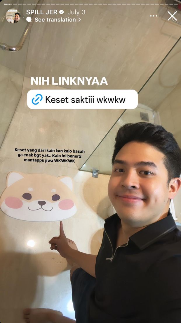 Cek Serba-serbi Barang Lucu yang Jerome Polin Sering Spill di Media Sosial, Ada Link Produk Shopee-nya Juga!