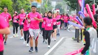Potret Kemeriahan Charity Fun Run di Yogyakarta