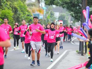 Potret Kemeriahan Charity Fun Run di Yogyakarta
