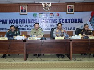 Forkopimko Jakbar Sepakat Wujudkan Pilkada Aman dan Damai Forkopimko Jakbar Sepakat Wujudkan Pilkada Aman dan Damai