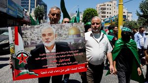 Ismail Haniyeh Dibunuh, Tepi Barat Bergolak