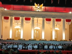 Jokowi dan Maruf Amin Hadiri Zikir-Doa Bersama Jelang HUT Ke-79 RI