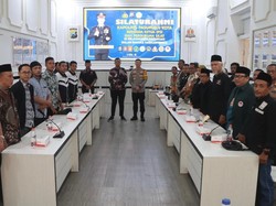 Silaturahmi Polisi dengan Perguruan Silat dan IPSI untuk Jaga Kamtibmas