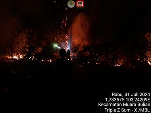 Lahan Kosong di Muaro Bulian Jambi Terbakar, Penyebab Masih Diselidiki Lahan Kosong di Muaro Bulian Jambi Terbakar, Penyebab Masih Diselidiki