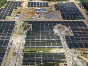 Potret PLTS Pemasok Listrik untuk Upacara HUT RI di IKN