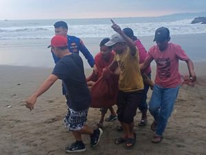 Anak Pilot Asal Arab Saudi Tewas Terseret Ombak di Sukabumi