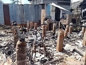 Cerita Korban Kebakaran 28 Rumah di Ogan Ilir, Hanya Tersisa Baju di Badan