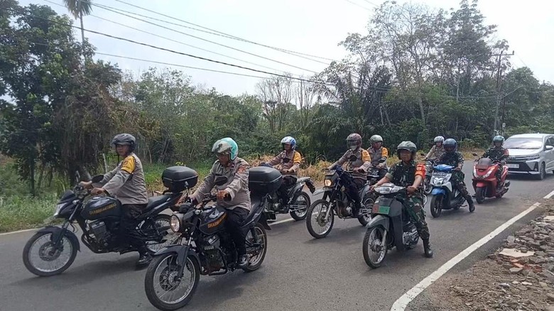 Karhutla di Lubuklinggau Ganggu Penerbangan, TNI-Polri Patroli Lahan Rawan