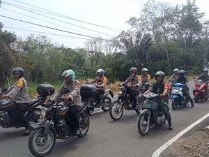 Karhutla di Lubuklinggau Ganggu Penerbangan, TNI-Polri Patroli Lahan Rawan