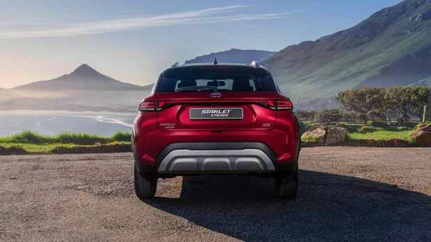Toyota Starlet Cross meluncur di Afrika Selatan pada 24 Juli 2024.