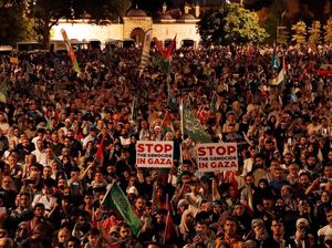 Warga Turki Turun ke Jalan Protes Pembunuhan Ismail Haniyeh