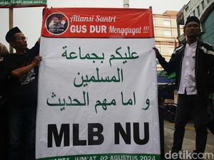 Demo PBNU, Aliansi Santri Gus Dur Desak Gus Yahya dan Gus Ipul Mundur Demo PBNU, Aliansi Santri Gus Dur Desak Gus Yahya dan Gus Ipul Mundur