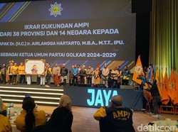 AMPI Dukung Airlangga Hartarto Jadi Ketum Lagi di Munas Golkar 2024