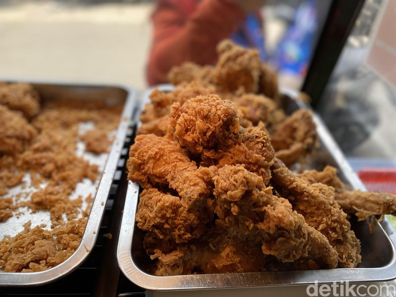 Ayam geprek crispy Senopati
