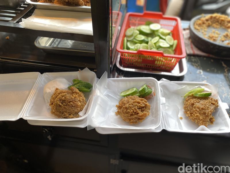 Ayam geprek crispy Senopati