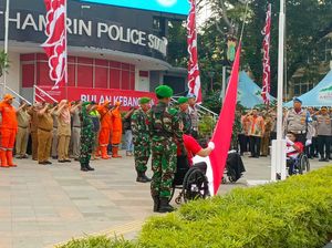 Bulan Kebangsaan, Tiga Pilar Kota Jakpus Gelar Upacara Bendera di Bundaran HI Bulan Kebangsaan, Tiga Pilar Kota Jakpus Gelar Upacara Bendera di Bundaran HI