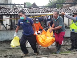 Rumah di Ngawi Dilalap Si Jago Merah, Penghuni Tewas Terpanggang
