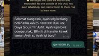 Kumpulan Chat Penipu Gagal Nipu, Kasihan Deh!