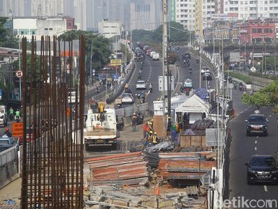 Progres Terkini Pembangunan LRT Velodrome-Manggarai