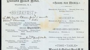 10 Potret Menu Jadul di Restoran yang Bikin Nostalgia!