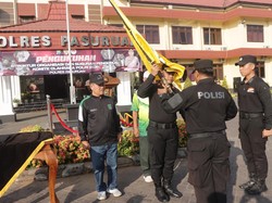 Pengurus Komite Olahraga Polri Polres Pasuruan Dikukuhkan