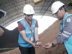 Anak Usaha PLN Sulap Serbuk Gergaji Jadi Bahan Bakar PLTU Bengkayang